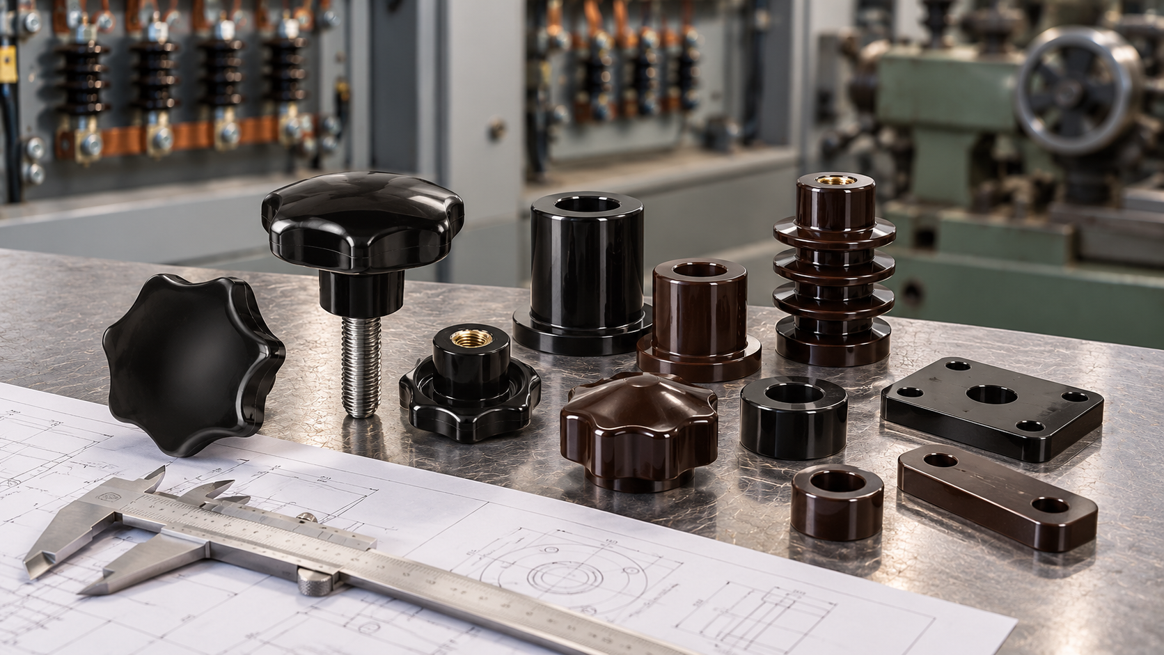 Peças técnicas em baquelite: onde são utilizadas?